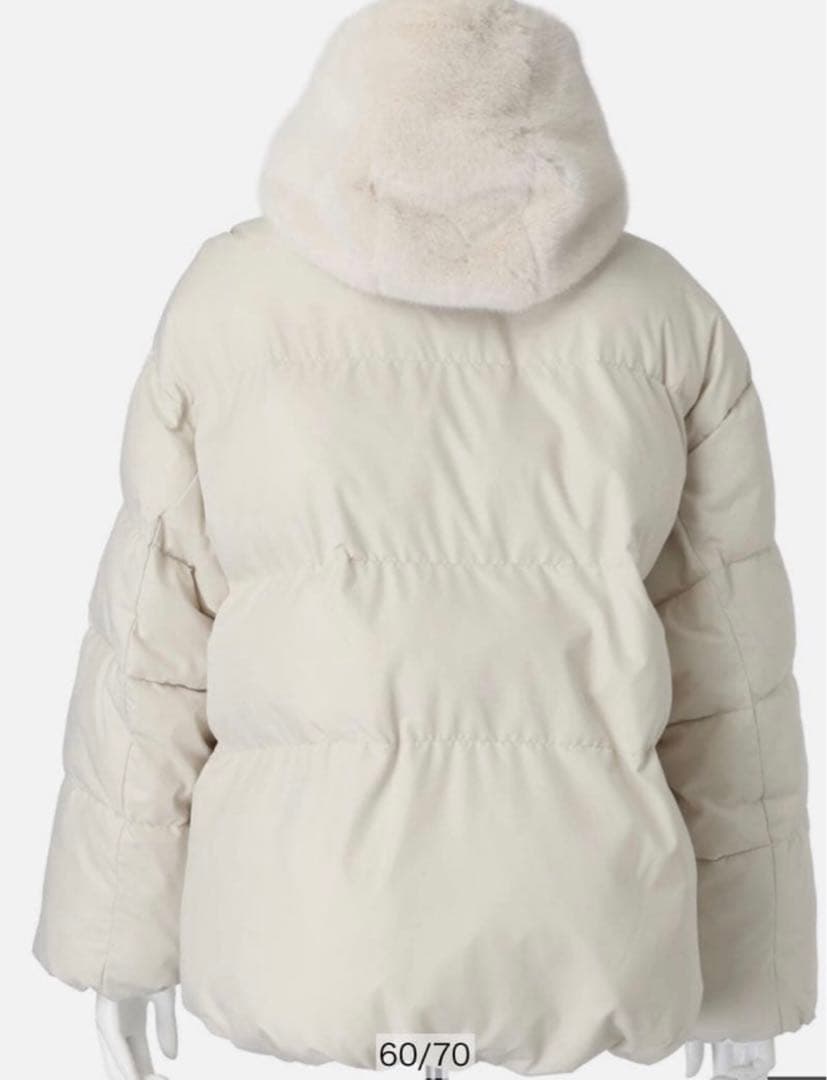 Arpege story ファー付き MINOTECH中綿コート