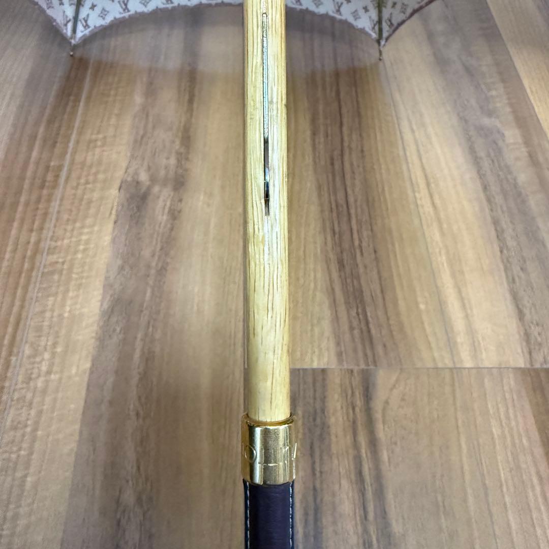 LOUISVUITTON ルイヴィトン モノグラム ピンクベージュ長傘