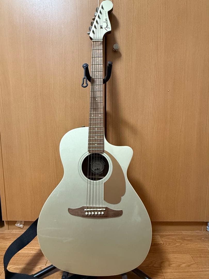 エレアコ アコギFender Newporter Player シャンパンカラー