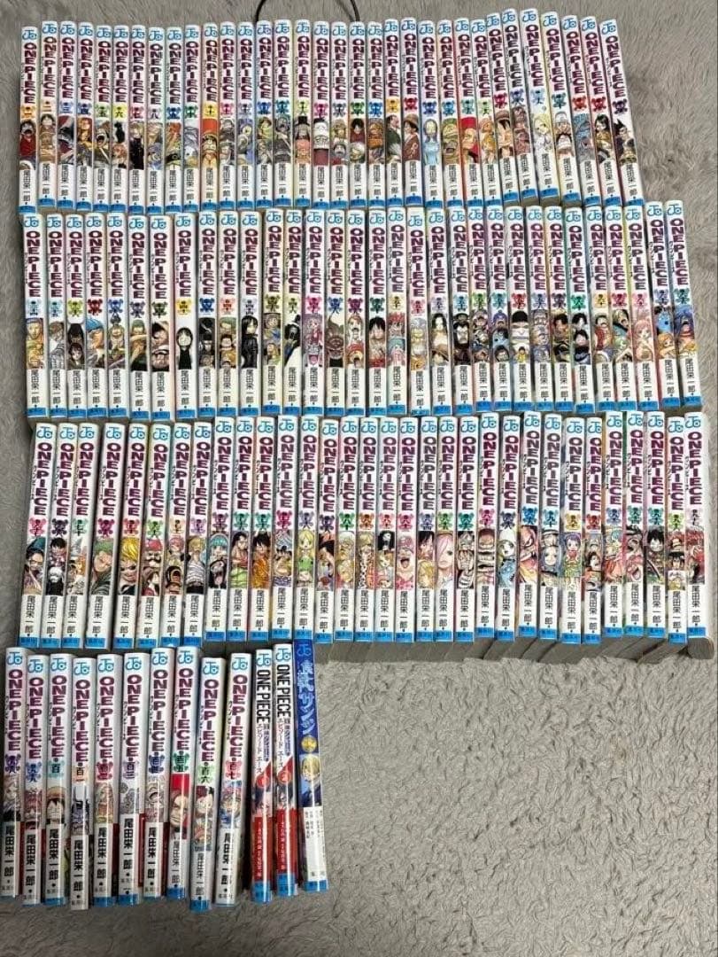 ワンピース（ONE PIECE）全107巻セット+おまけ
