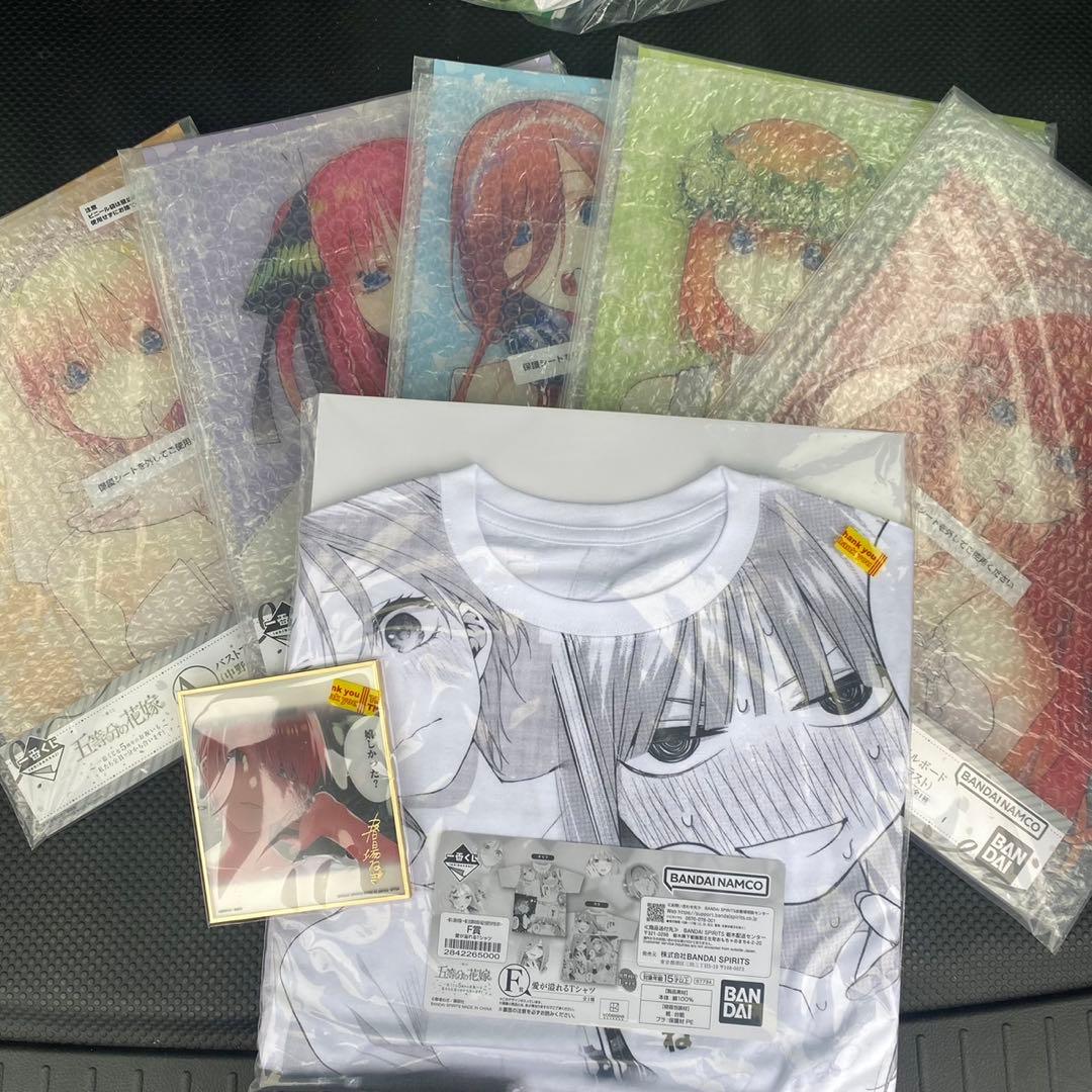 五等分の花嫁　一番くじ　A賞　B賞　C賞　D賞　E賞　F賞　ラストワン賞　セット