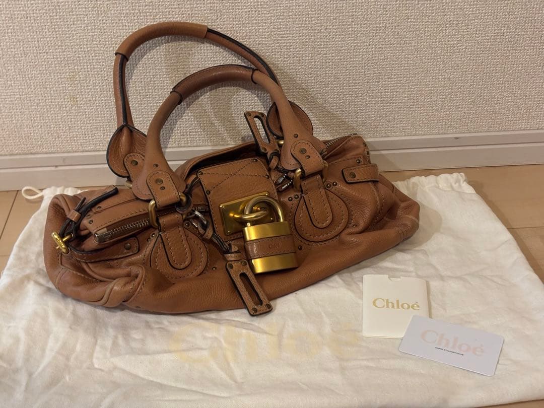 Chloé パディントン　ブラウン