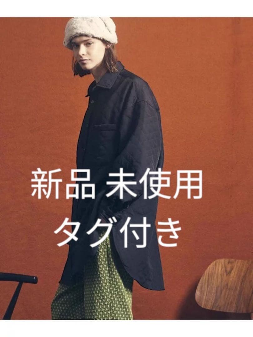 キルティング シャツ コート