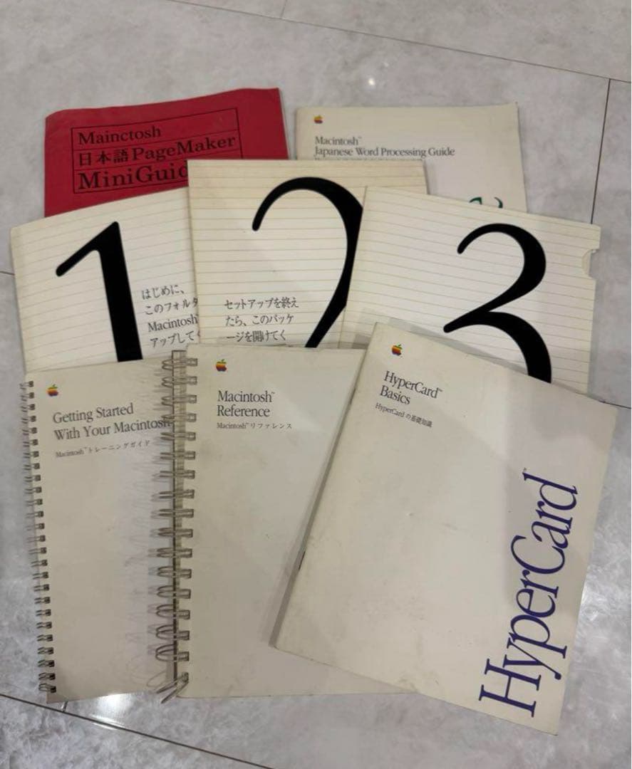 Apple Macintosh SE/30 本体、キーボード、マウス、ゲーム等