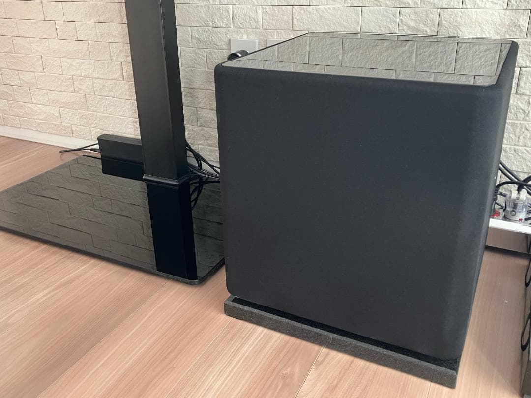 高級 天然黒御影石 山西黒 オーディオボード●600×400×20●5面磨き●