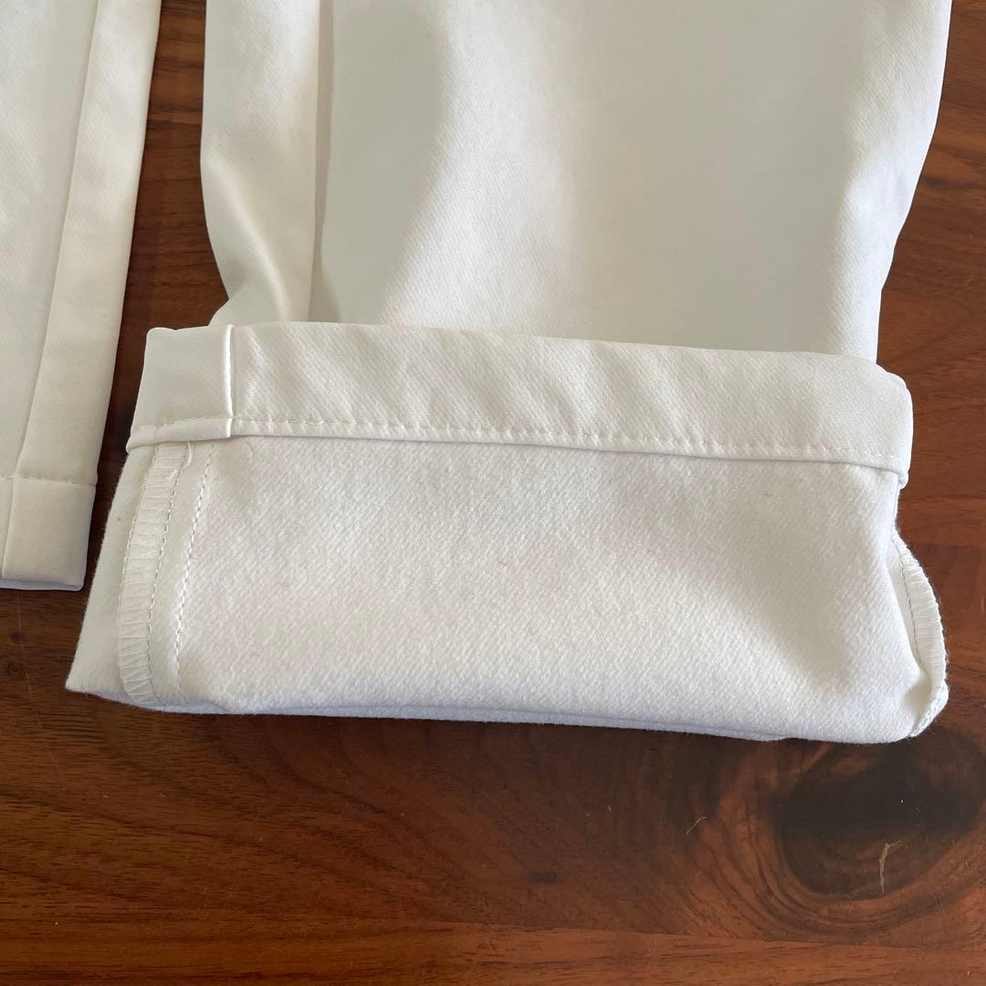 デサントゴルフ　新作白パンツM