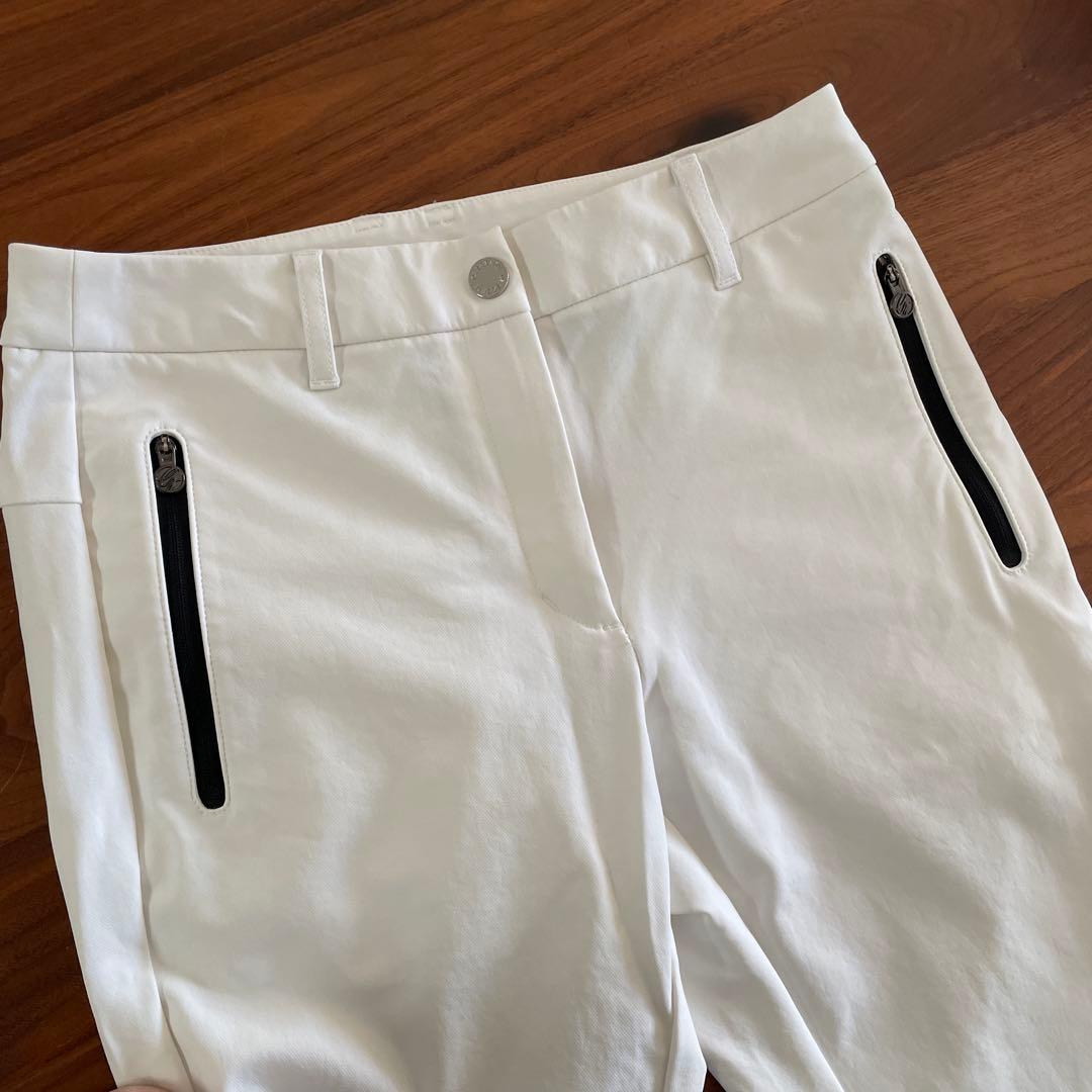 デサントゴルフ　新作白パンツM