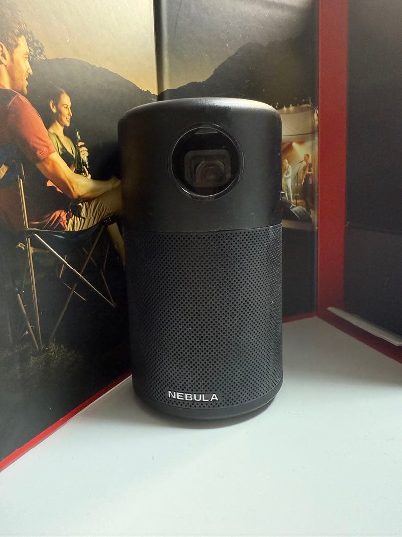 美品/NEBULA Capsule Pro ブラック/プロジェクター箱付き