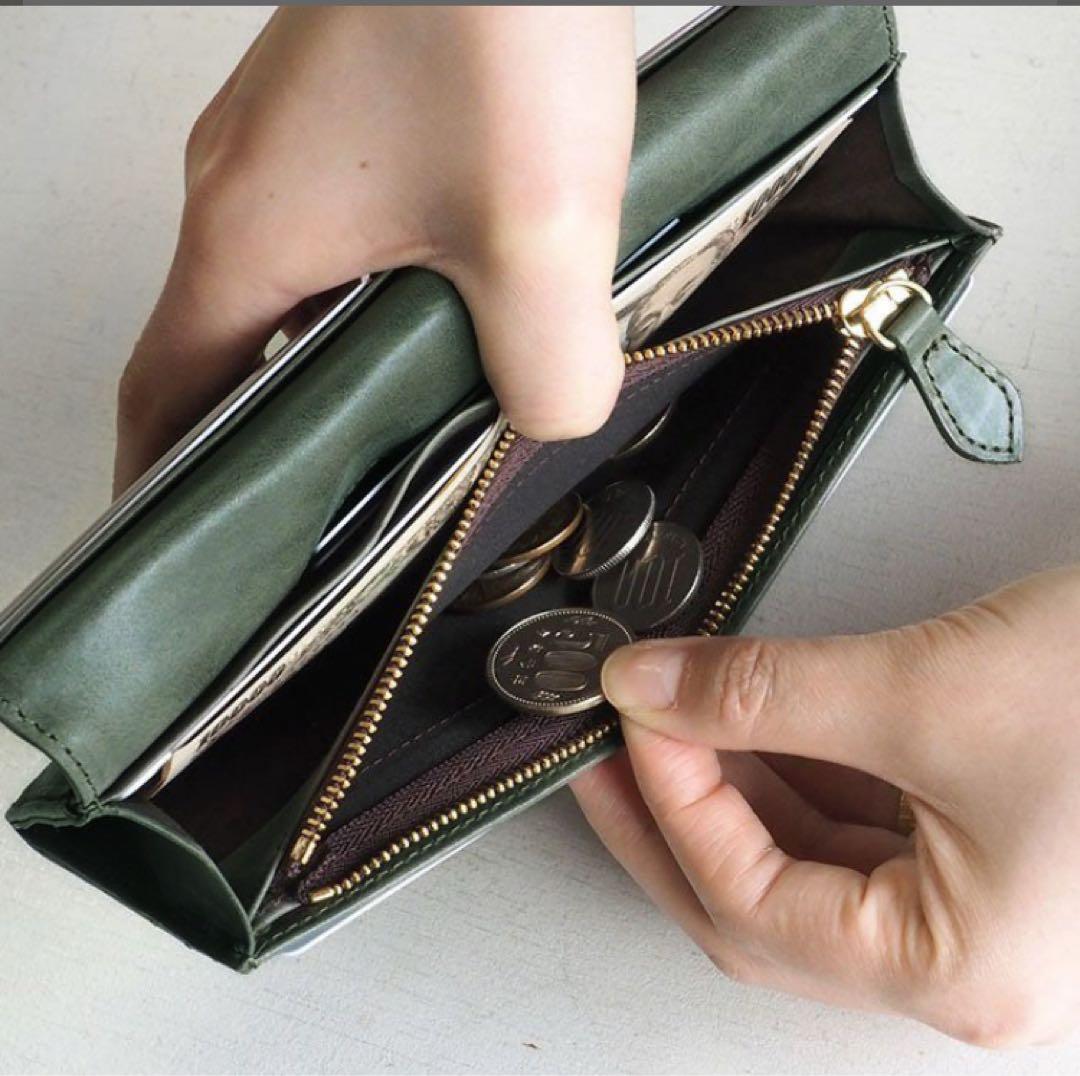 【こずえ】glart ステンドグラスのアンティークドア ロングウォレット