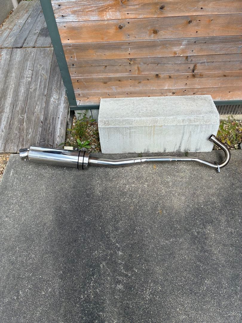 エイプ・モタード　アップマフラー