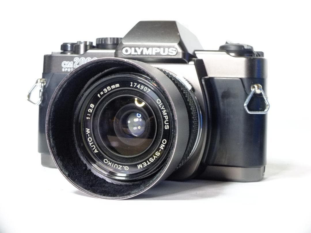 【実写確認整備品】オリンパスOM2000／Gズイコー35mmf2.8付