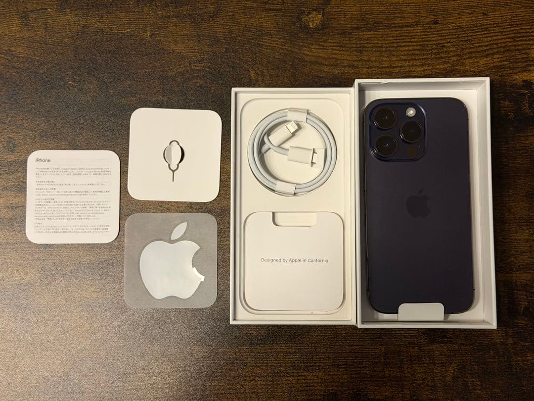 【美品】Apple iPhone 14 Pro 128GB SIMフリー