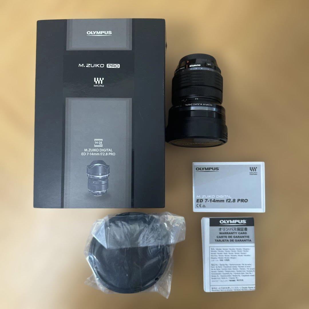 レンズ(ズーム) M.ZUIKO DIGITAL ED 7-14mm f/2.8 PRO