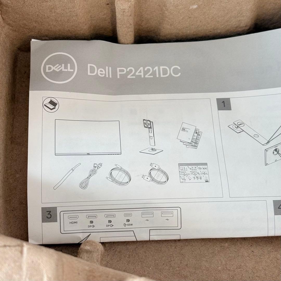 【Dell】P2421D 23.8㌅ WQHD｜Type-C給電｜高さ調整可