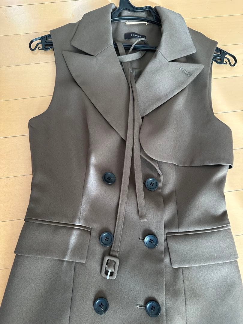 アニュアンス ダブルブレストワンピース