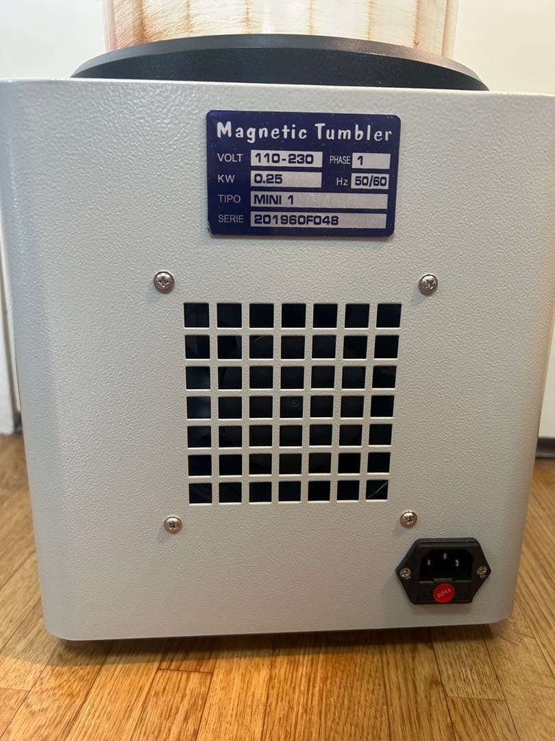 磁気バレル　バレル研磨機JH-185 Magnetic Tumbler