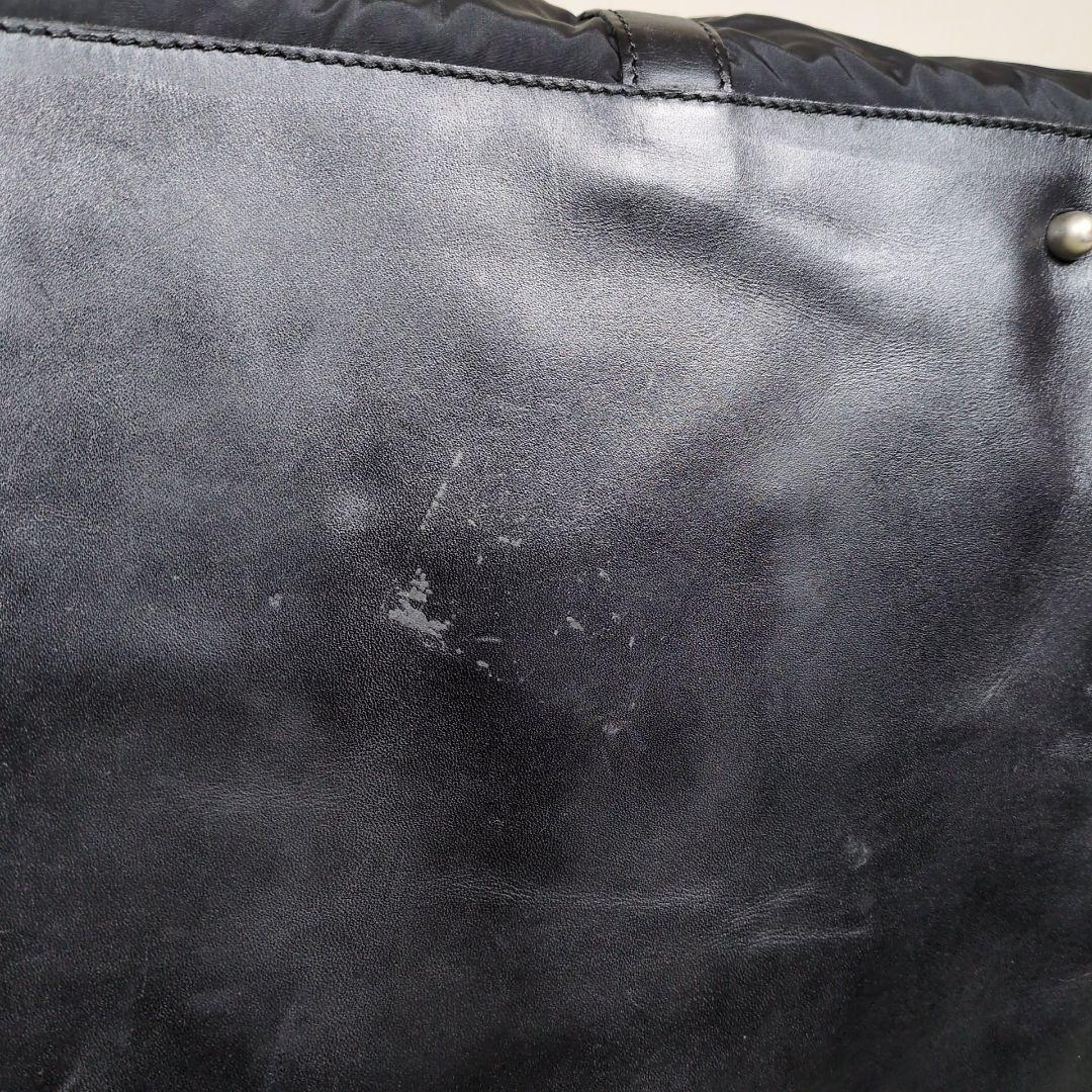 ジョルジオアルマーニ ボストンバッグ 2way 大容量 ナイロン ブラック