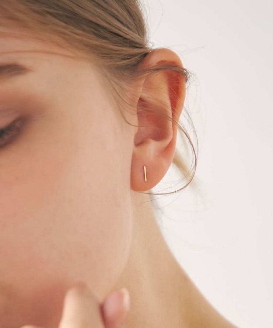 ete ワイヤーピアス 片耳