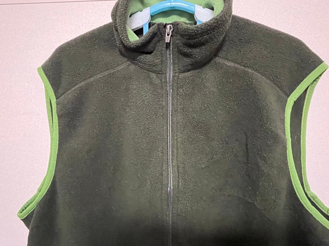 Patagonia フリースベスト ダークグリーン　L シンチラ