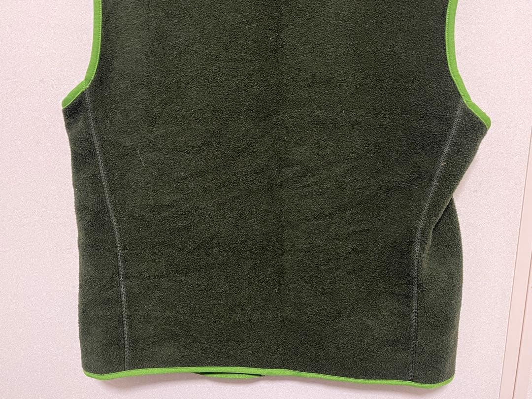 Patagonia フリースベスト ダークグリーン　L シンチラ