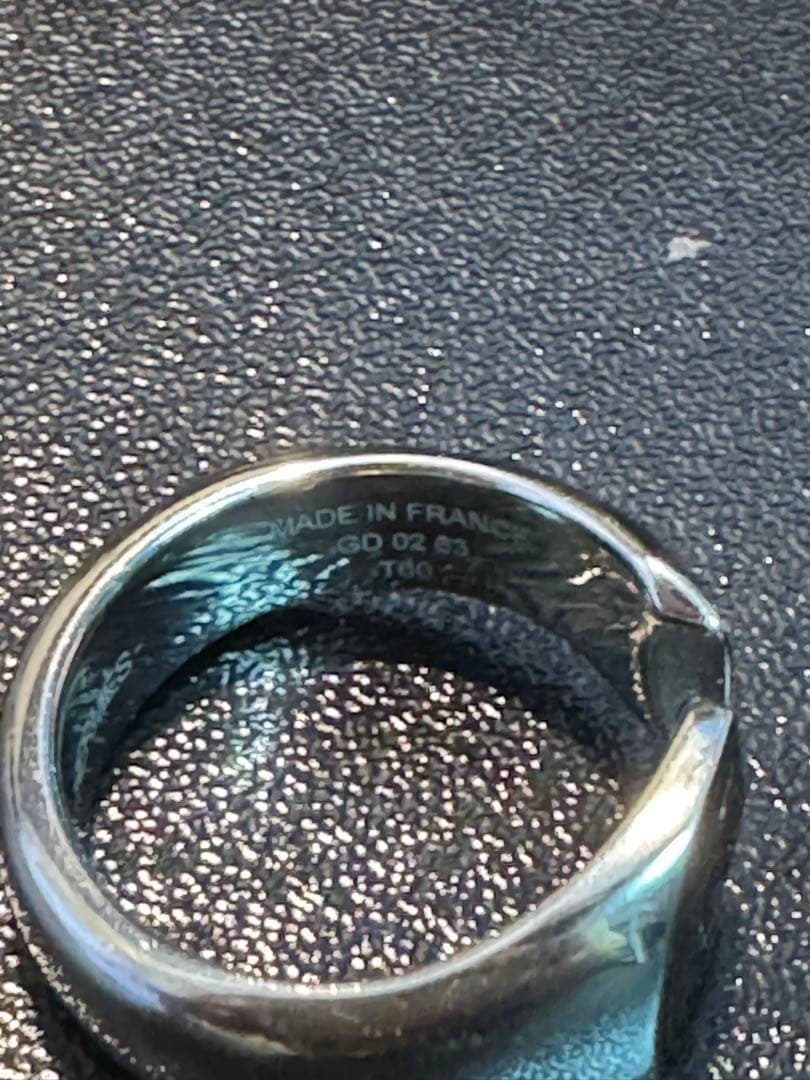 Hermès カルーゼルリング サイズ60(日本約20) 箱 購入証明書 袋付き