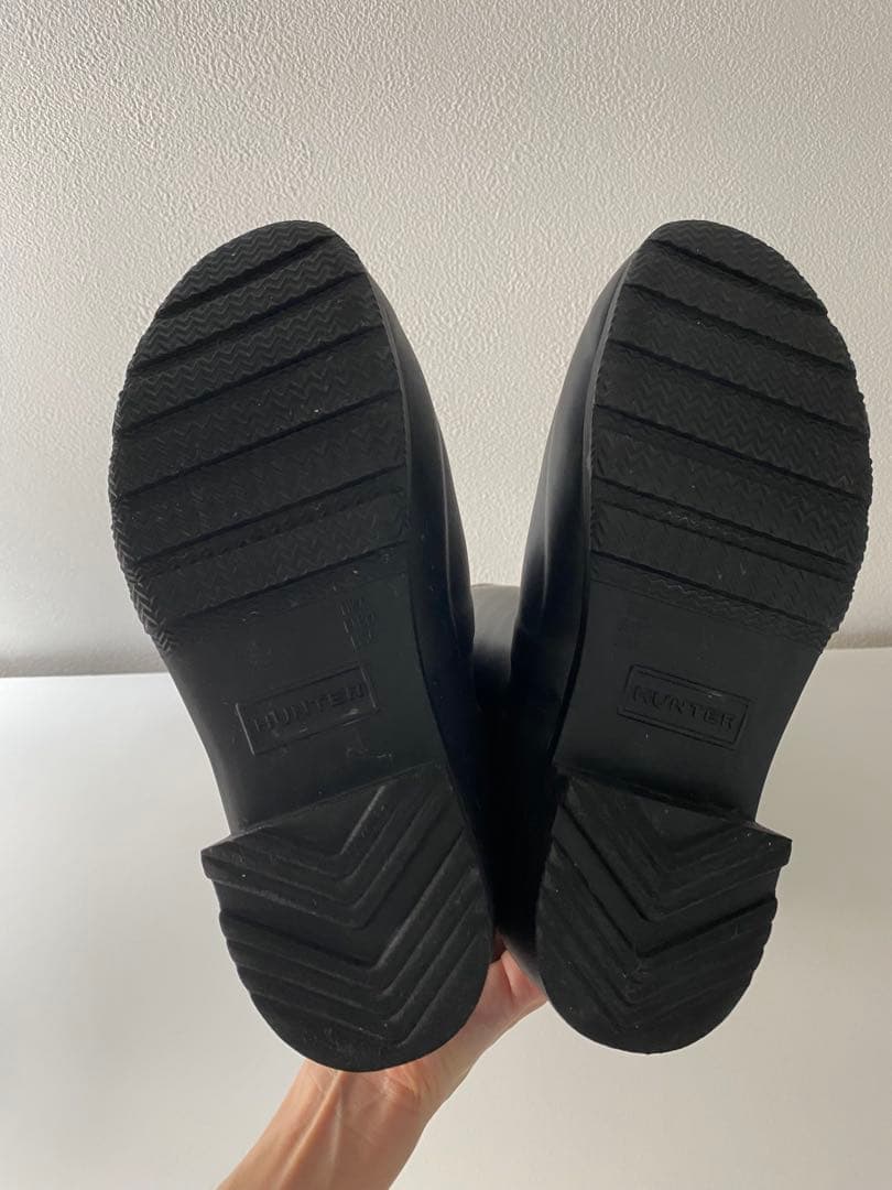 HUNTER 長靴 バックル付き　UK4 EU37 US6