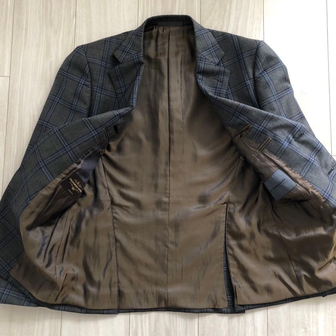 値下げ！【カノニコ/CANONICO製】オーダーメイドスーツ　スリーピース