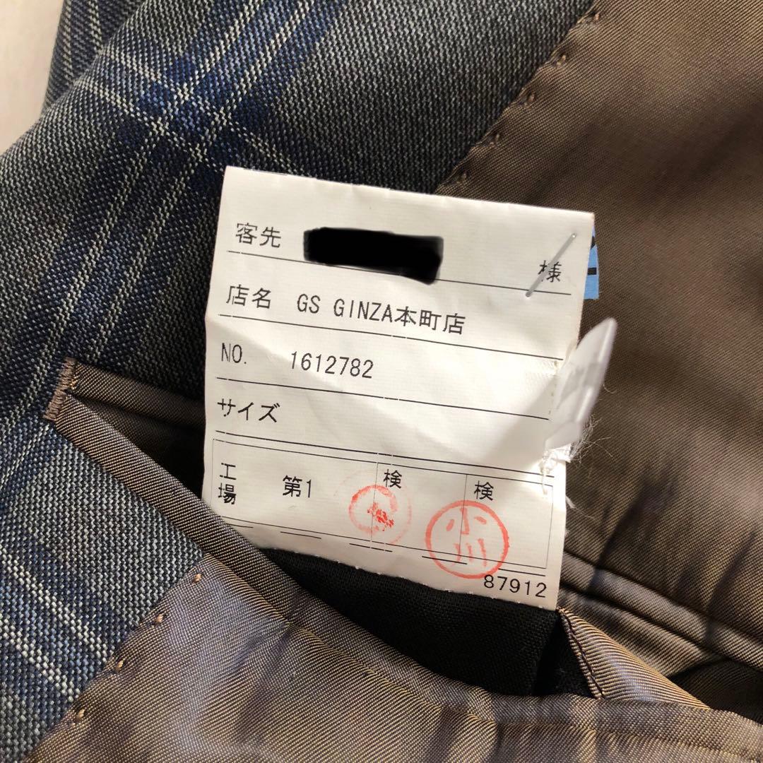 値下げ！【カノニコ/CANONICO製】オーダーメイドスーツ　スリーピース