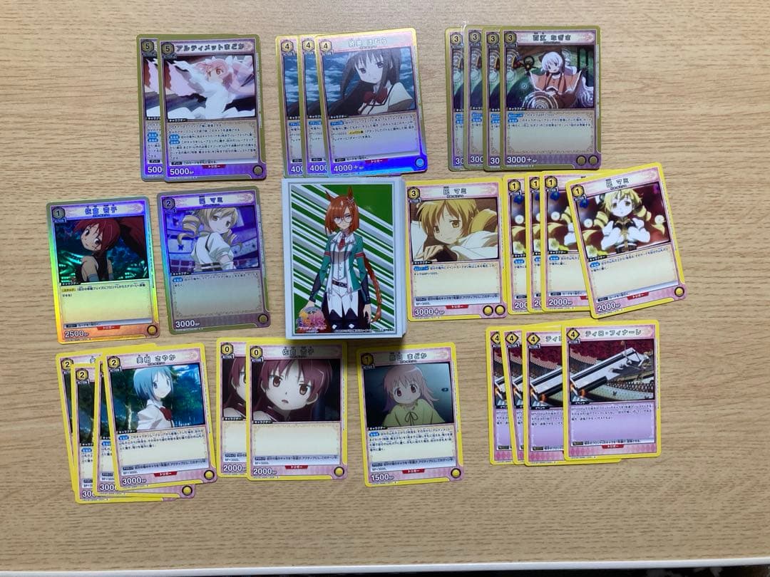 ユニオンアリーナ　スリーブ付き構築済みデッキ　まどか☆マギカ　アルまど・マミ