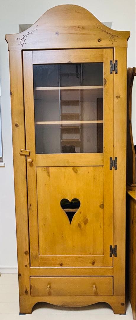 エイト　送料込み アンファン ブック キャビネット カントリー 家具