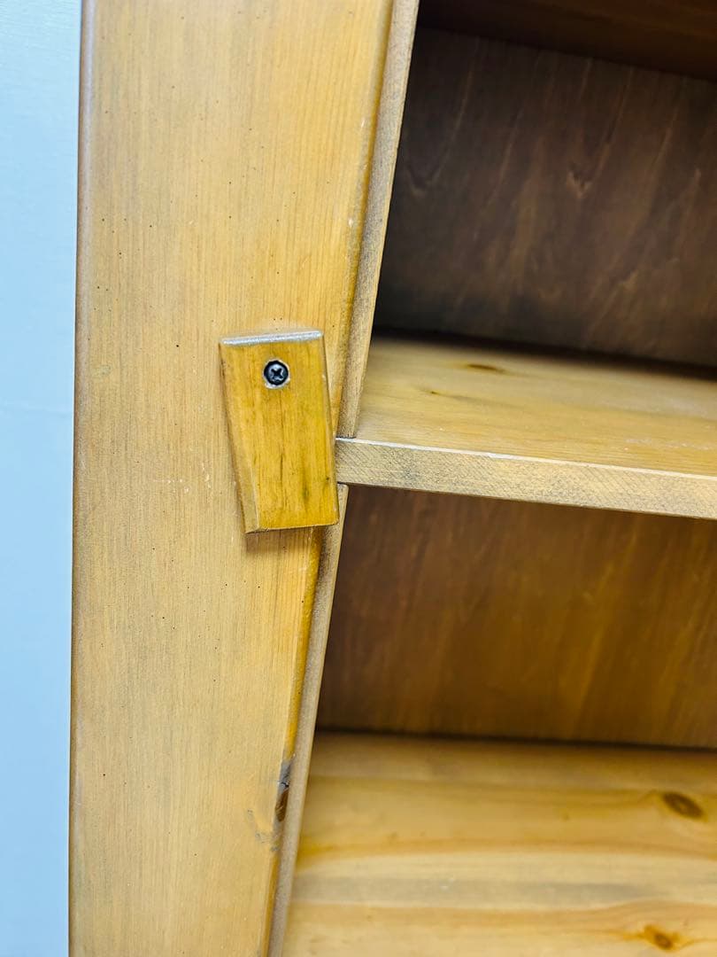 エイト　送料込み アンファン ブック キャビネット カントリー 家具