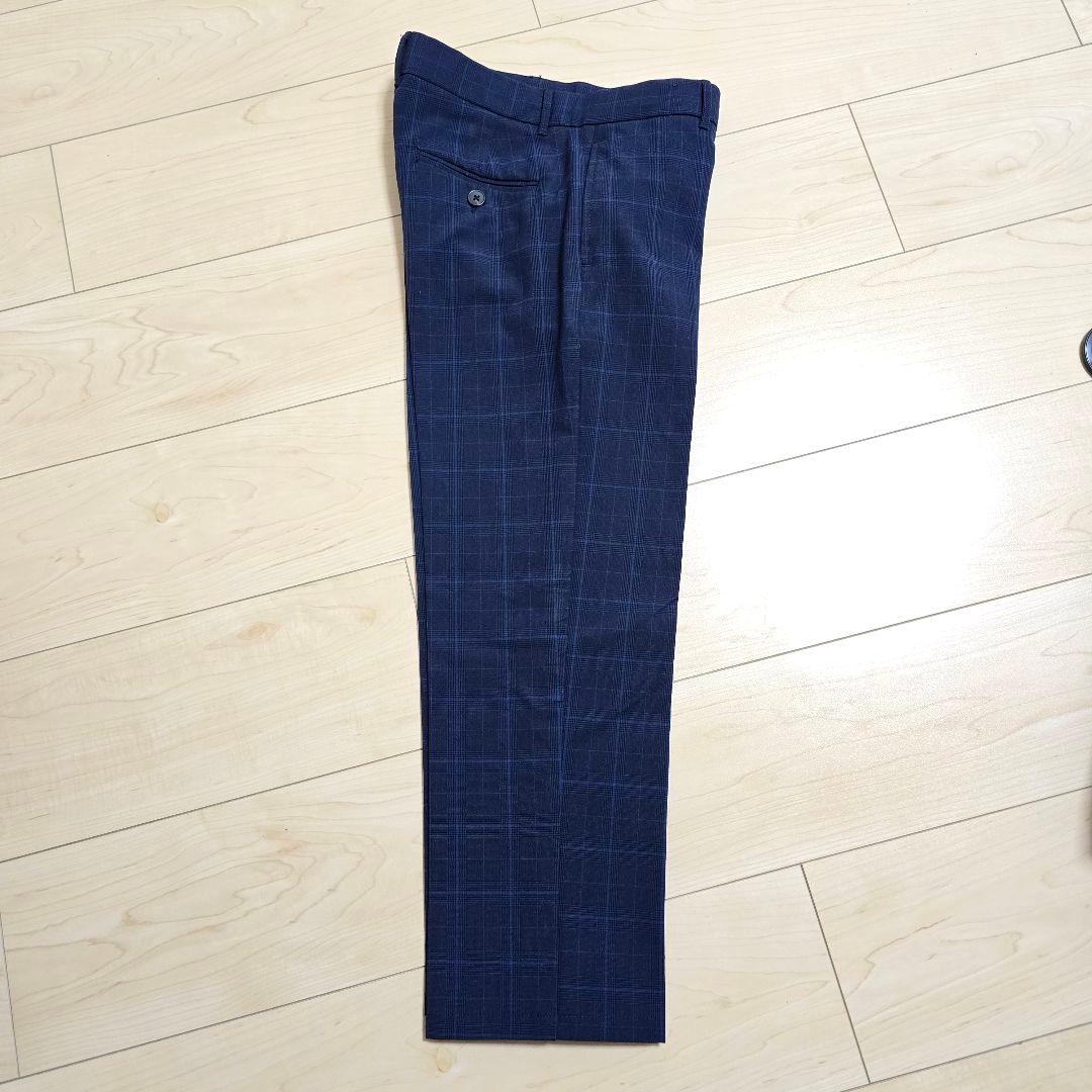 ZARA キッズ サイズ140 ネイビー チェック柄 スーツ 5点セット