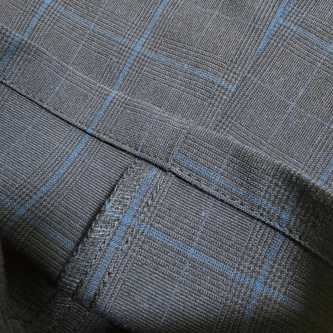 ZARA キッズ サイズ140 ネイビー チェック柄 スーツ 5点セット