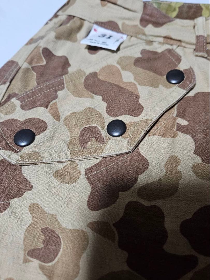 WAREHOUSE 1224 USMCダックハンターカモパンツ サイズ31