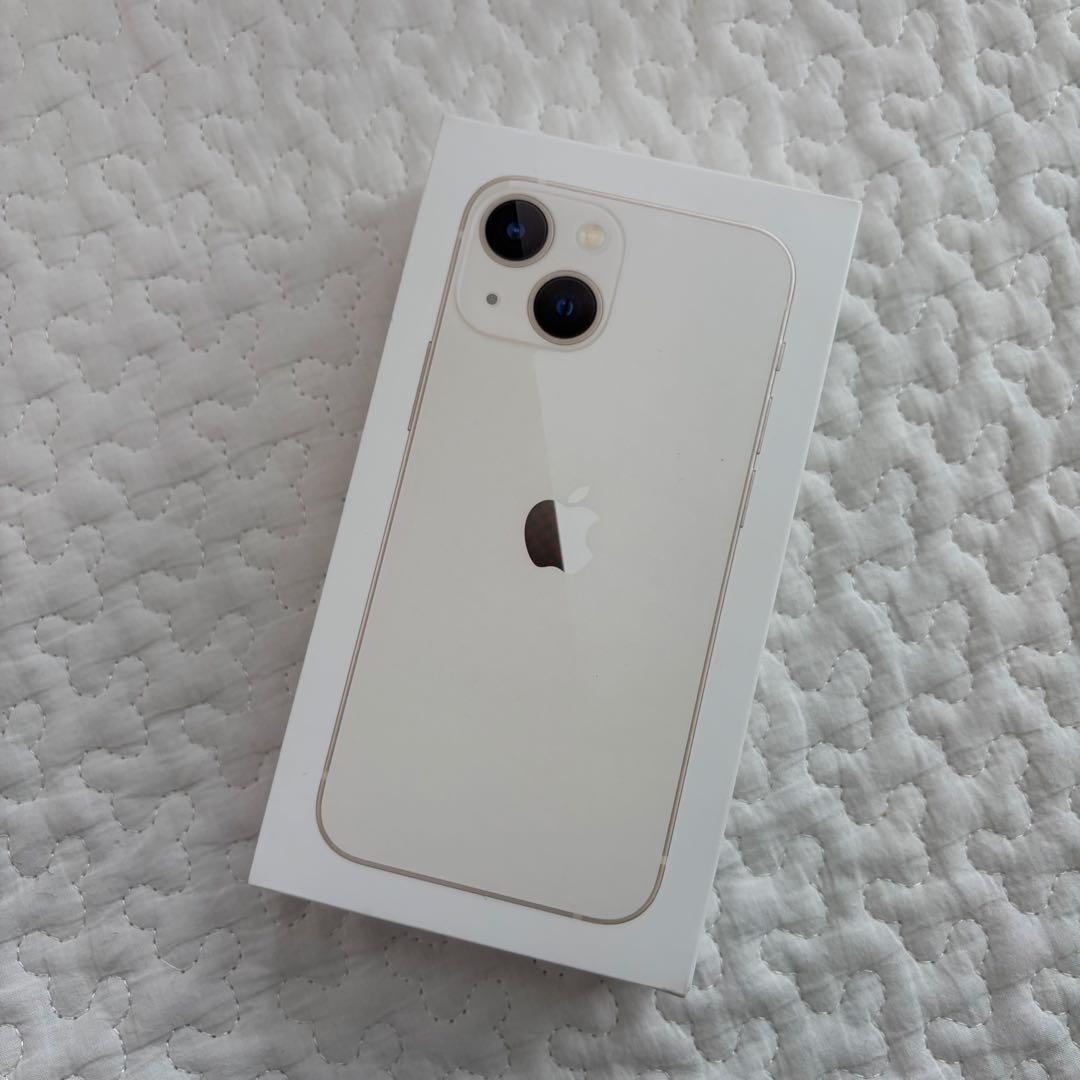 iPhone13 mini 256GB スターライト simフリー 美品　箱あり