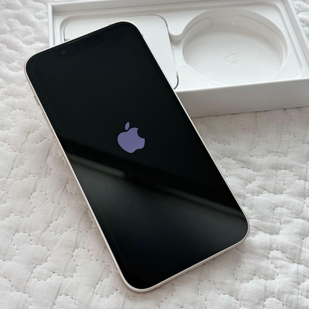iPhone13 mini 256GB スターライト simフリー 美品　箱あり
