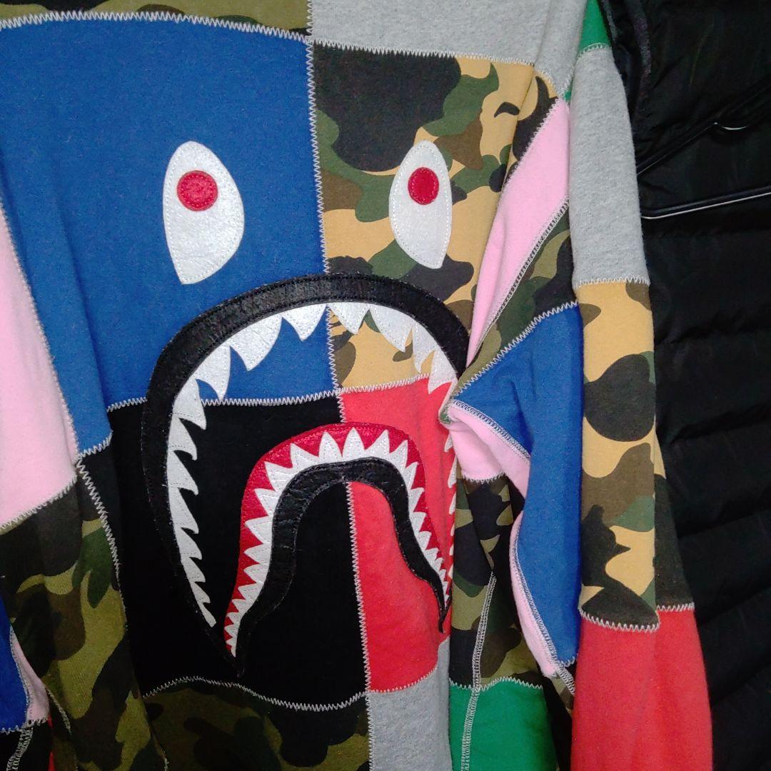 アベイシングエイプAape スウェット・キャップ・ダウンベスト セット XL