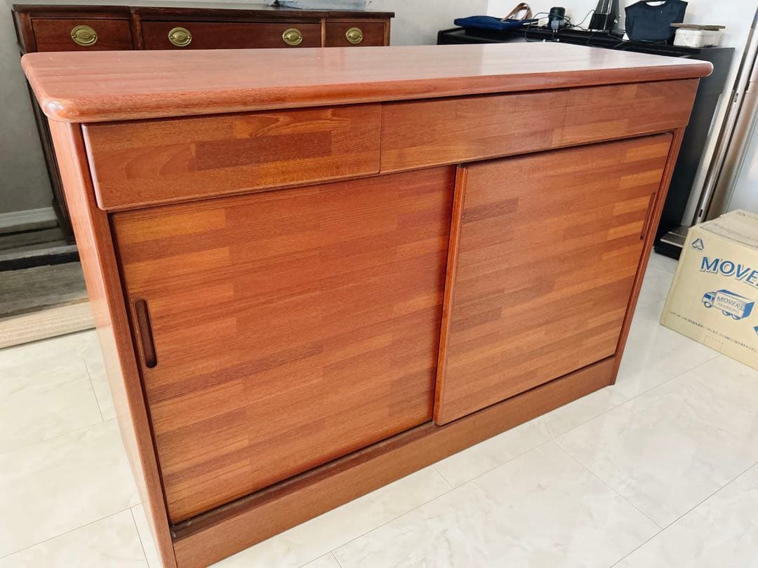 食器棚　キッチンカウンター　昭和レトロ　アンティーク