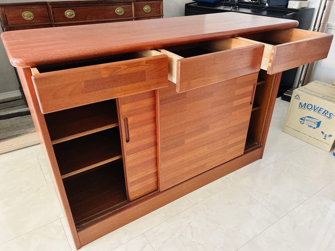 食器棚　キッチンカウンター　昭和レトロ　アンティーク