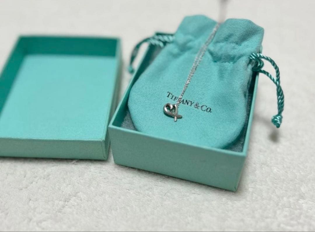 Tiffany & Co. ハートネックレス シルバー