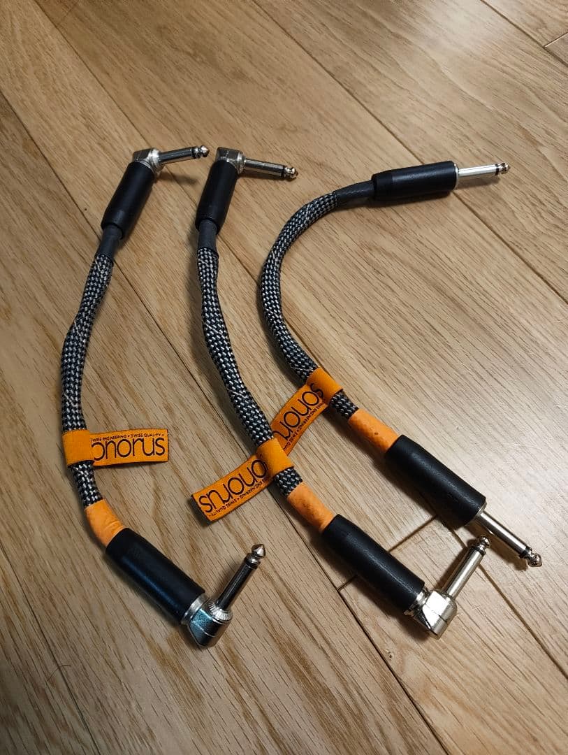 配信機器・PA機器・レコーディング機器 VOVOX Sonorus A Patch Cable 25cm 3set