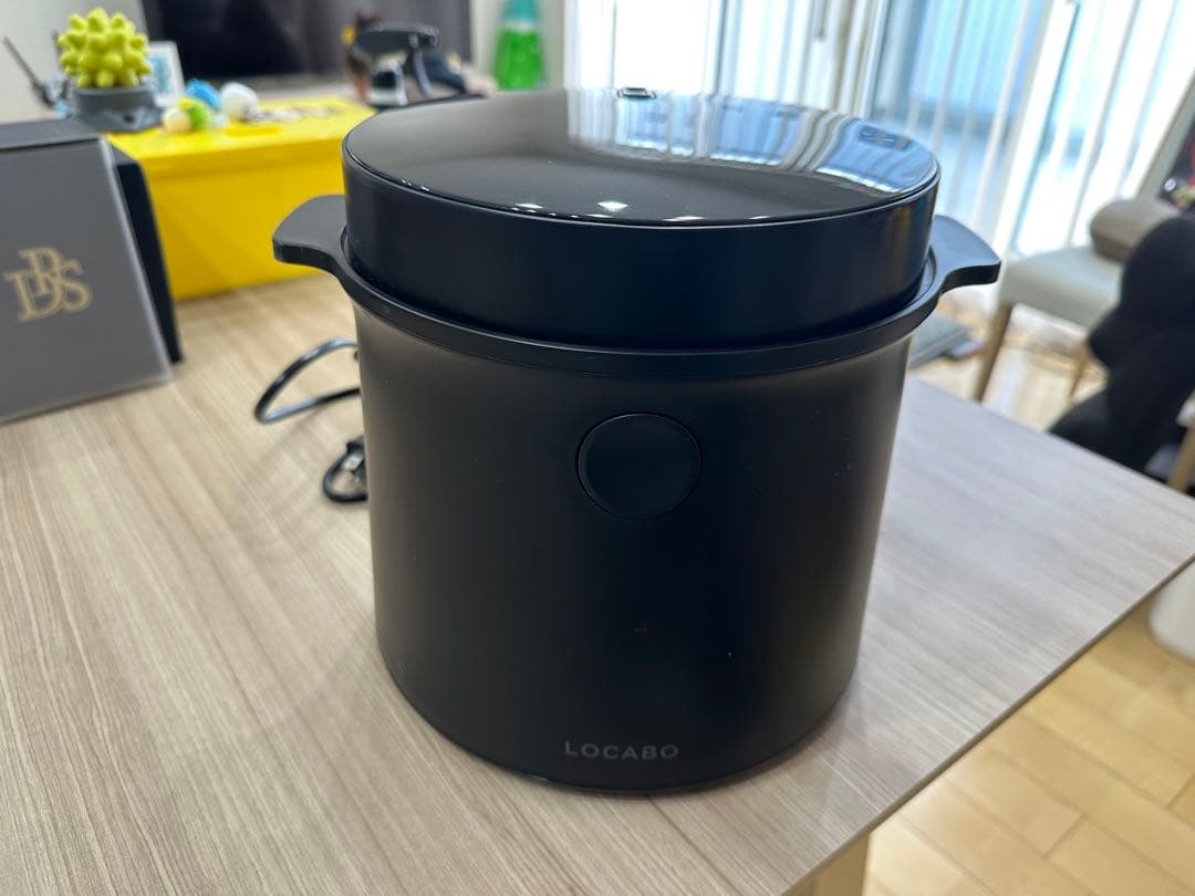 LOCABO 炊飯器 ブラック