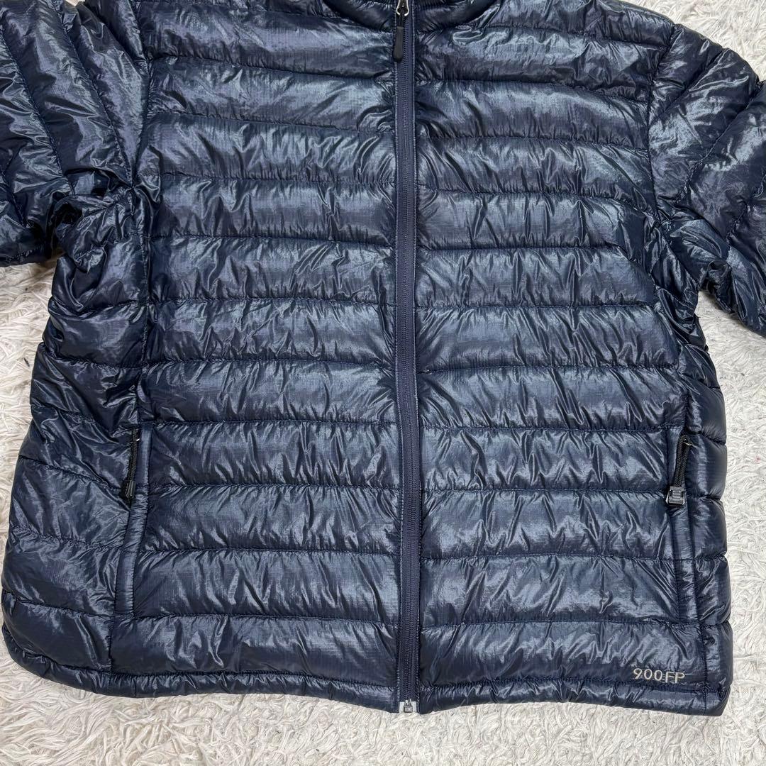 Eddie Bauer down puffer jacket XL 紺