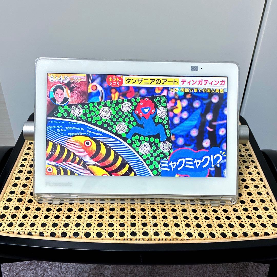 美品★Panasonic「プライベート・ビエラ」10in/防水ポータブルテレビ