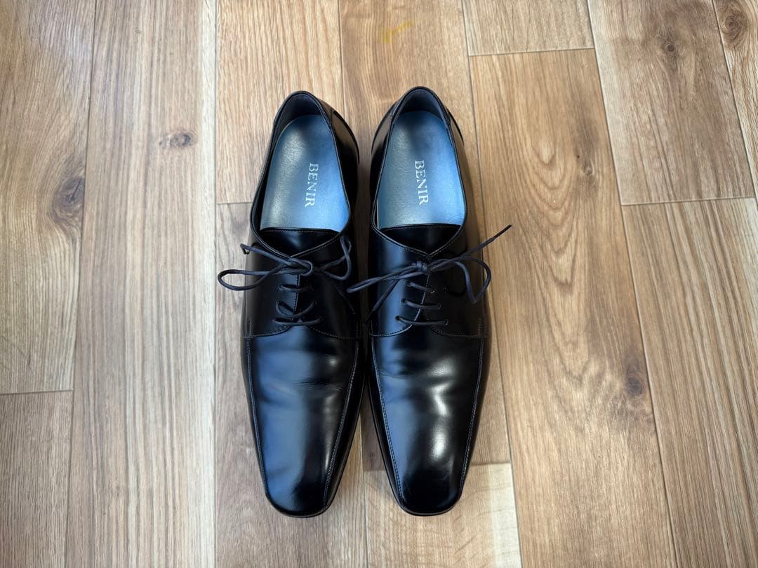 超美品　BENIR ベニルブラック　ウェディングシューズ 26cm 黒