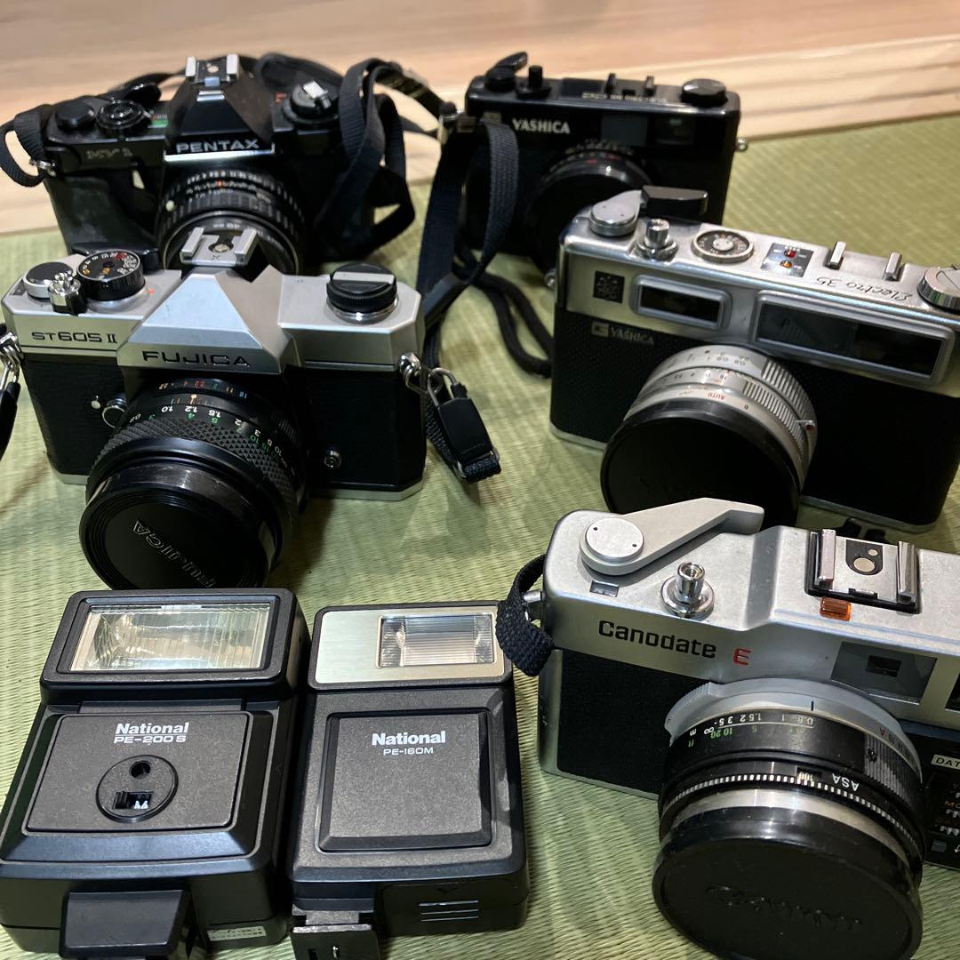 カメラ　まとめ売り　ヤシカ　キャノン　フジカ　　　ペンタックス　昭和　レトロ