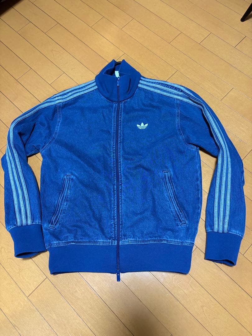 アディダス　adidas ファイヤーバード　デニムトラックジャケット