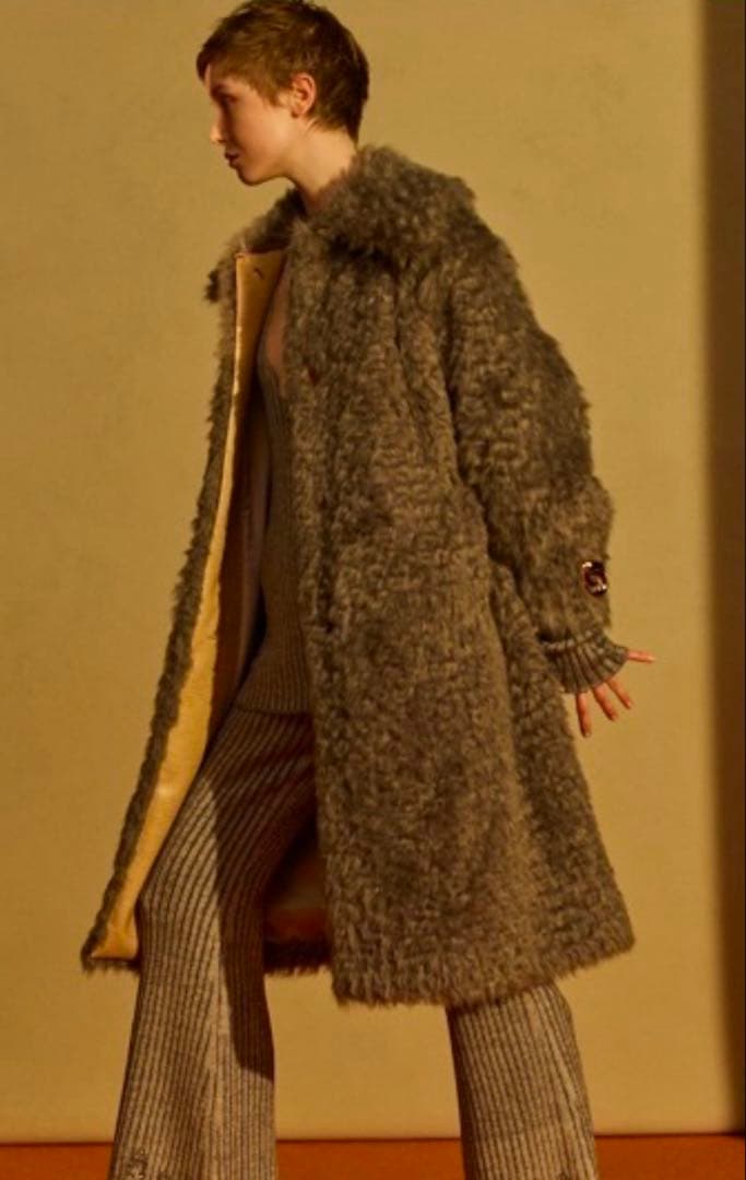 IRENE グレーファーコート