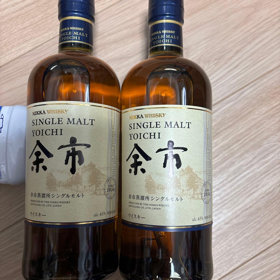 NIKKA SINGLE MALT YOICHIシングルモルト余市2本セット