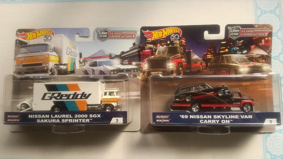 ホットウィール チームトランスポート ミニカーセット
